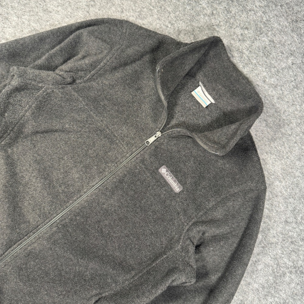 Columbia Mens Steens Mountain Full Zip Fleece‎ Jacket Charcoal Gray Small
